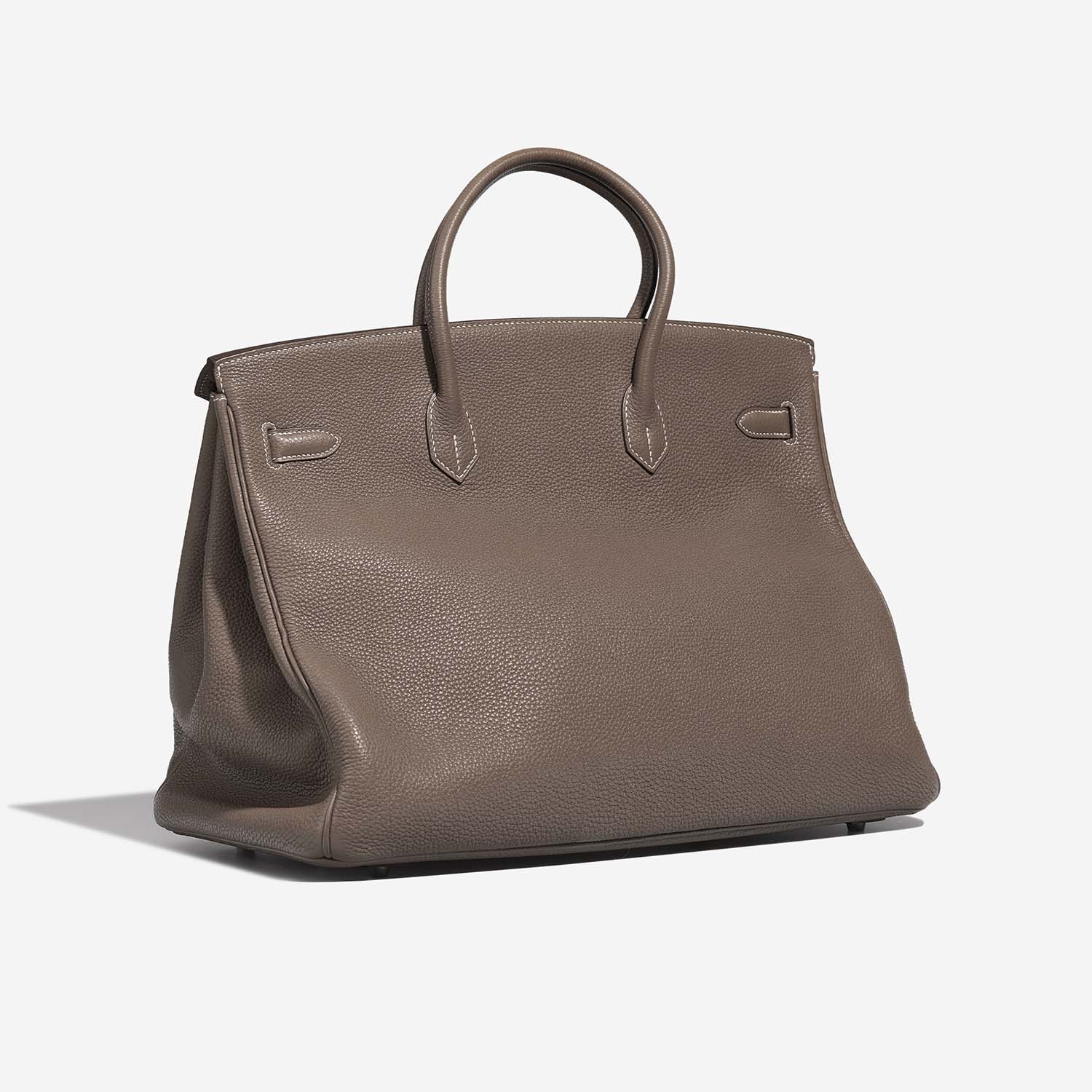 Hermès Birkin 40 Etoupe Side Back | Verkaufen Sie Ihre Designer-Tasche auf Saclab.com