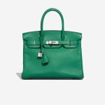 Hermès BirkinVerso 30 VertVertigo-VertFonce Front  | Sell your designer bag on Saclab.com