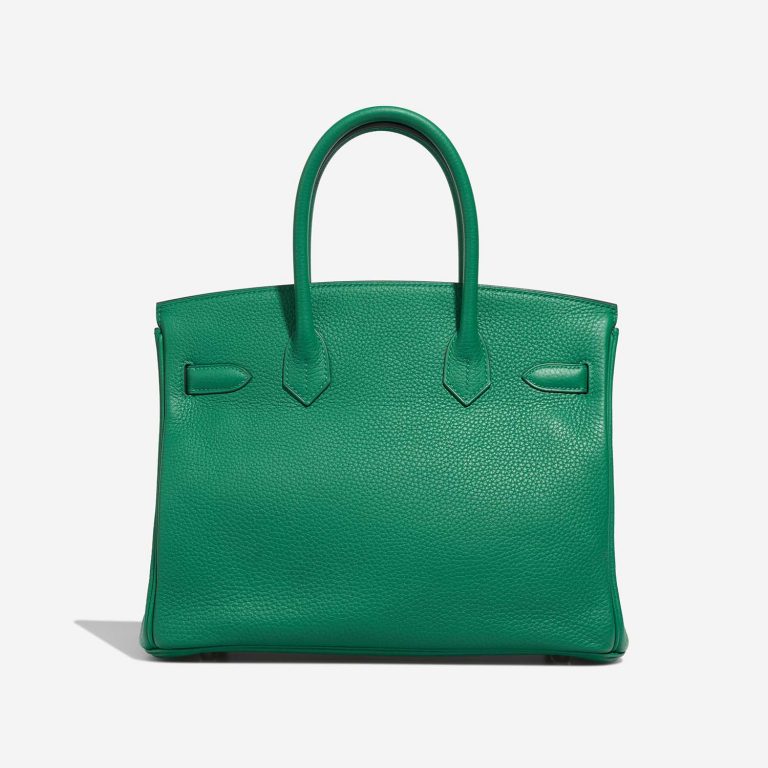 Hermès BirkinVerso 30 VertVertigo-VertFonce Back | Vendre votre sac de créateur sur Saclab.com