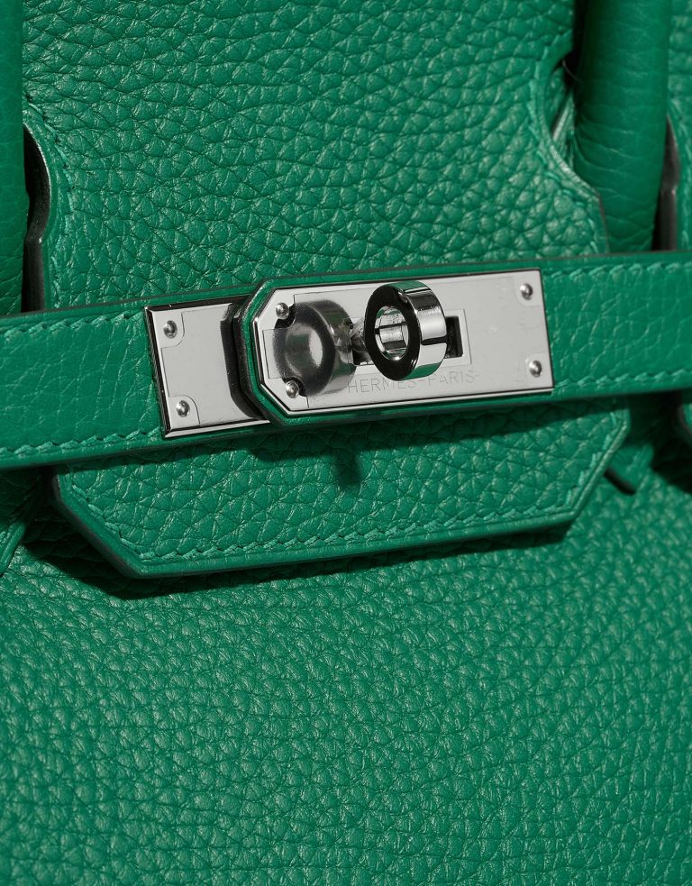 Hermès BirkinVerso 30 VertVertigo-VertFonce Système de fermeture | Vendre votre sac de créateur sur Saclab.com