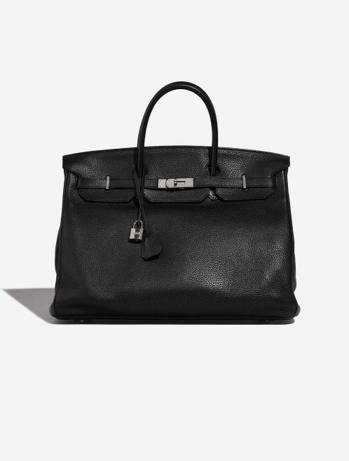 Hermès Birkin 40 Black Front  | Sell your designer bag on Saclab.com