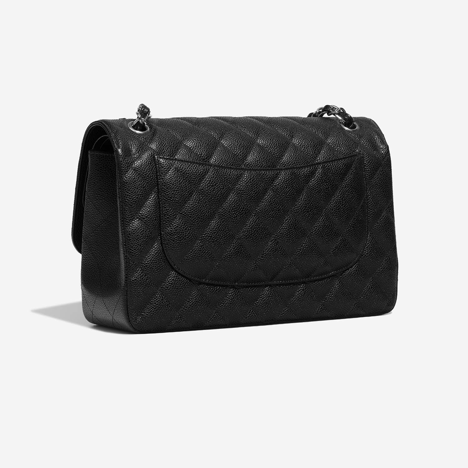 Chanel Timeless Jumbo Black Side Back | Sell your designer bag on Saclab.com