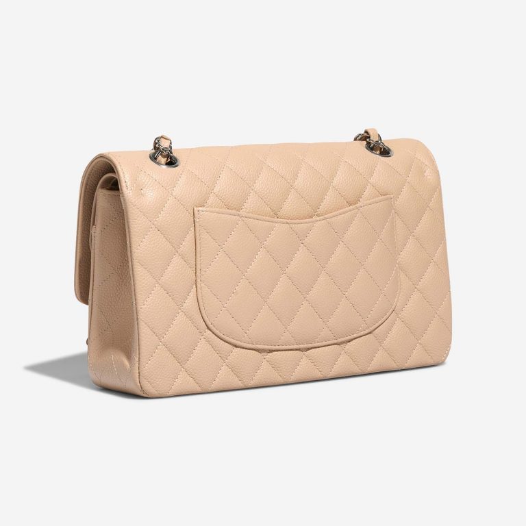 Chanel Timeless Medium Beige Side Back | Sell your designer bag on Saclab.com