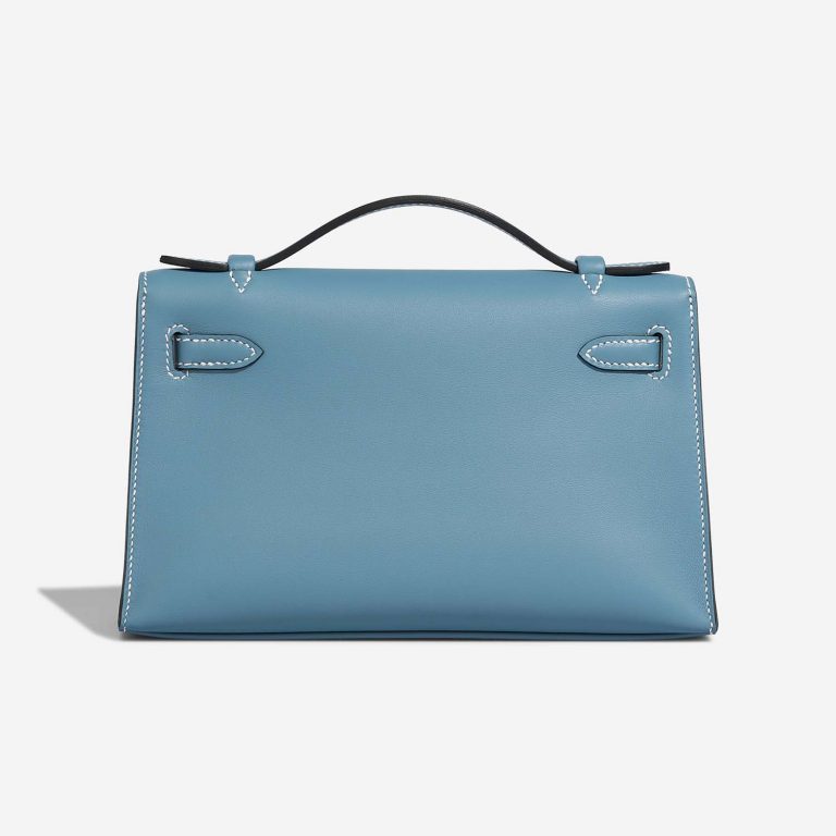 Hermès Kelly Pochette BleuJean Back  | Sell your designer bag on Saclab.com