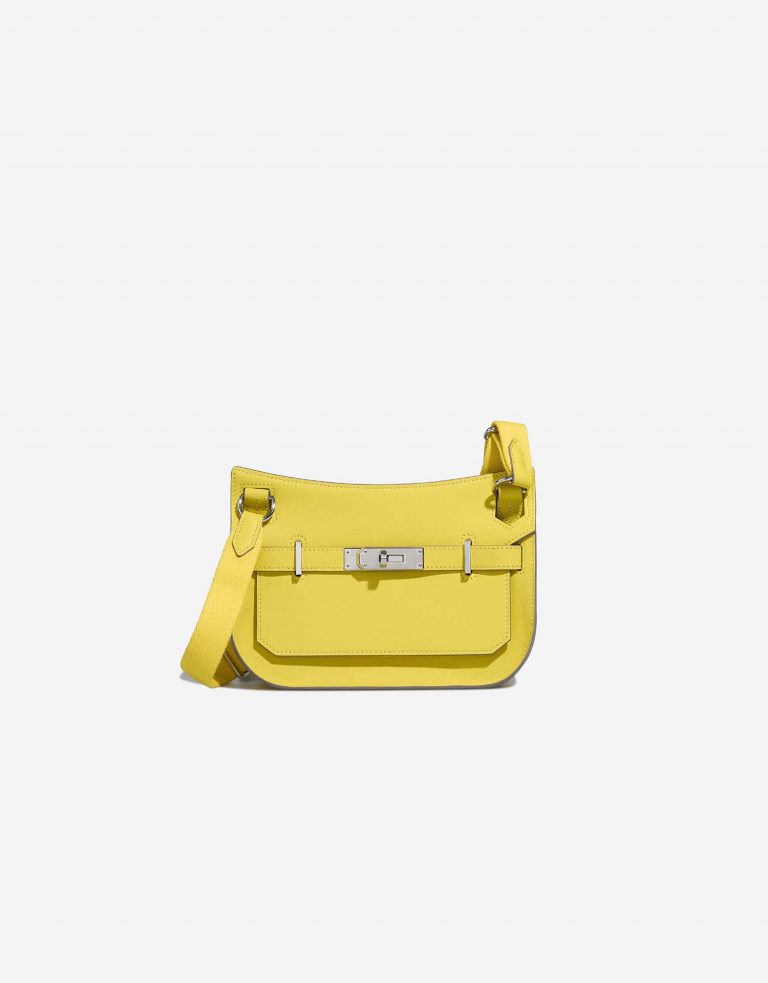 Hermès Jypsiere Mini Lime Front | Verkaufen Sie Ihre Designer-Tasche auf Saclab.com