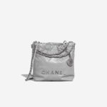 Chanel 22 Mini GrisClair Front | Verkaufen Sie Ihre Designer-Tasche auf Saclab.com