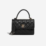 Chanel TrendyCC Medium Black Front  | Sell your designer bag on Saclab.com