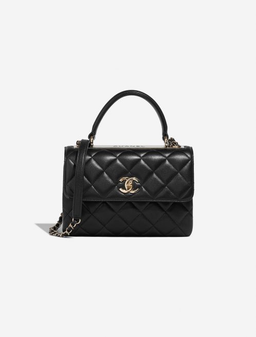 Chanel TrendyCC Medium Black Front  | Sell your designer bag on Saclab.com