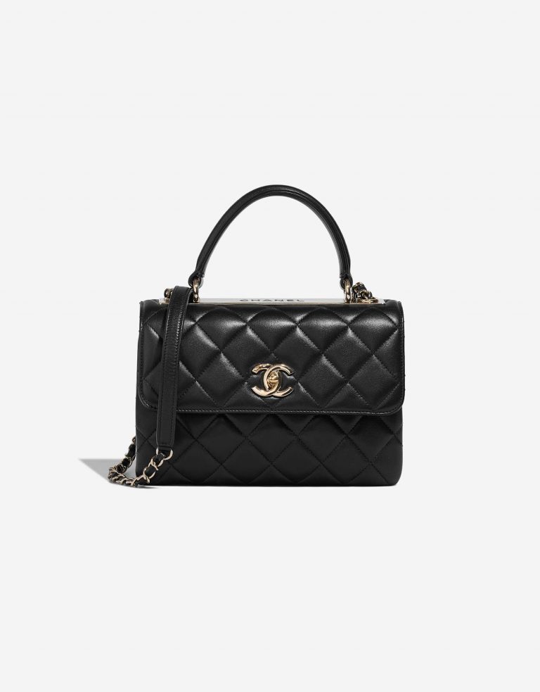 Chanel TrendyCC Medium Black Front  | Sell your designer bag on Saclab.com