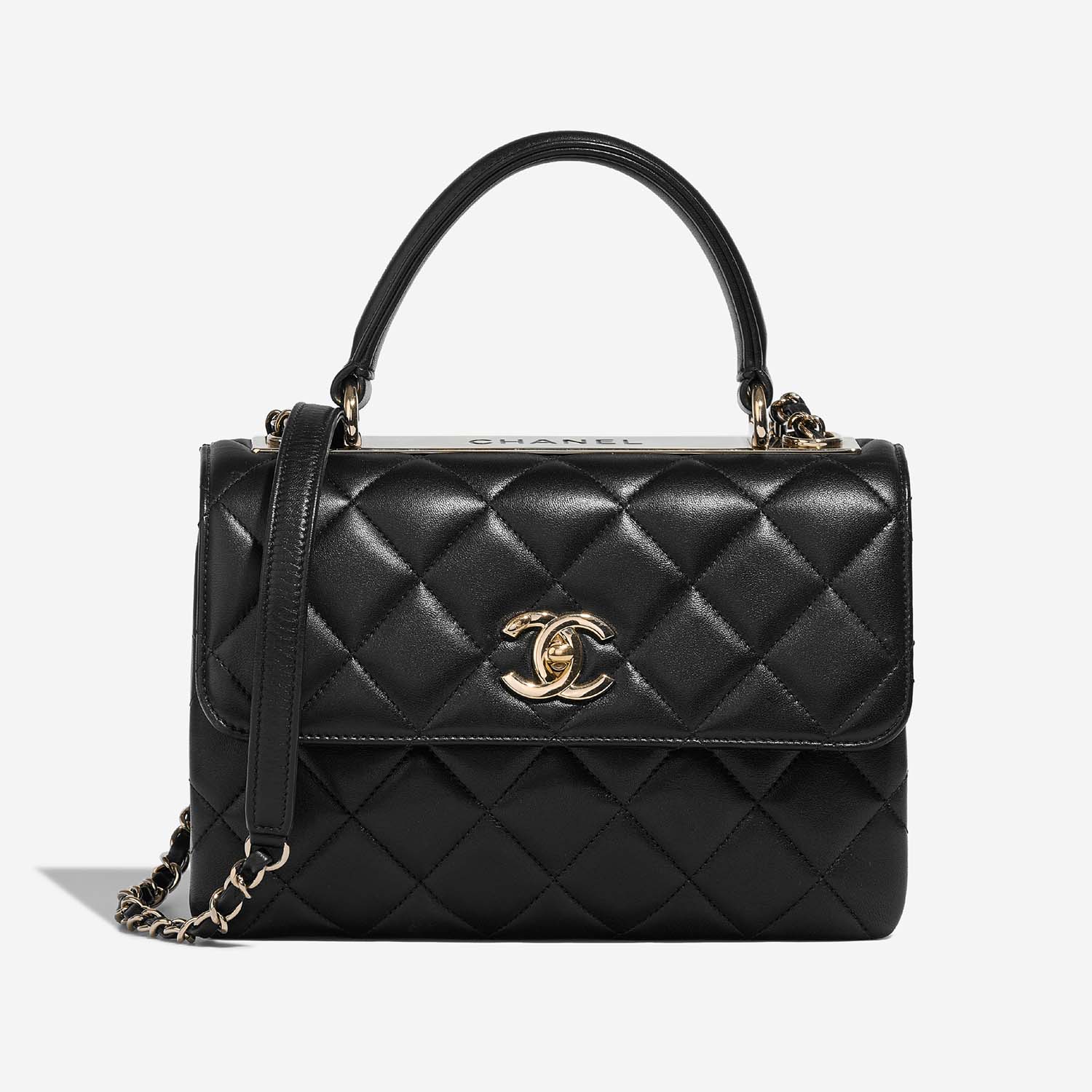 Chanel Trendy CC Medium Lamb Black | SACLÀB