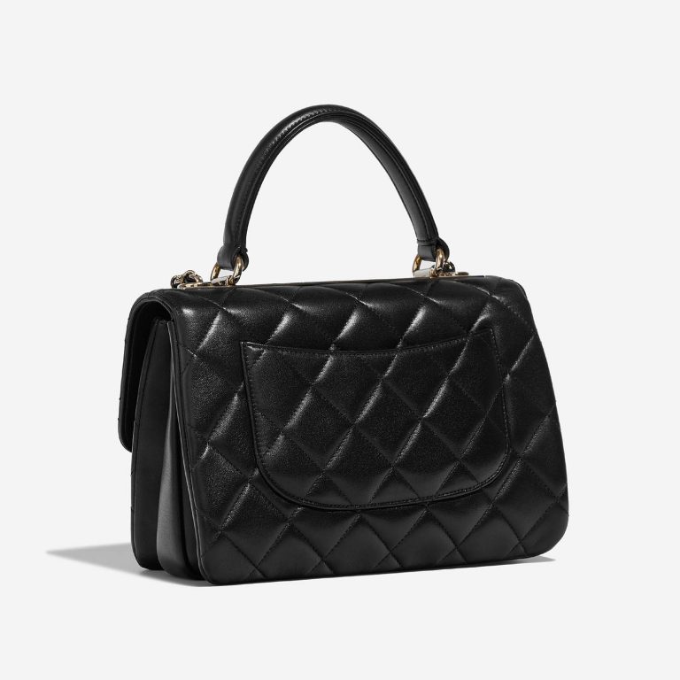 Chanel TrendyCC Medium Black Side Back | Sell your designer bag on Saclab.com