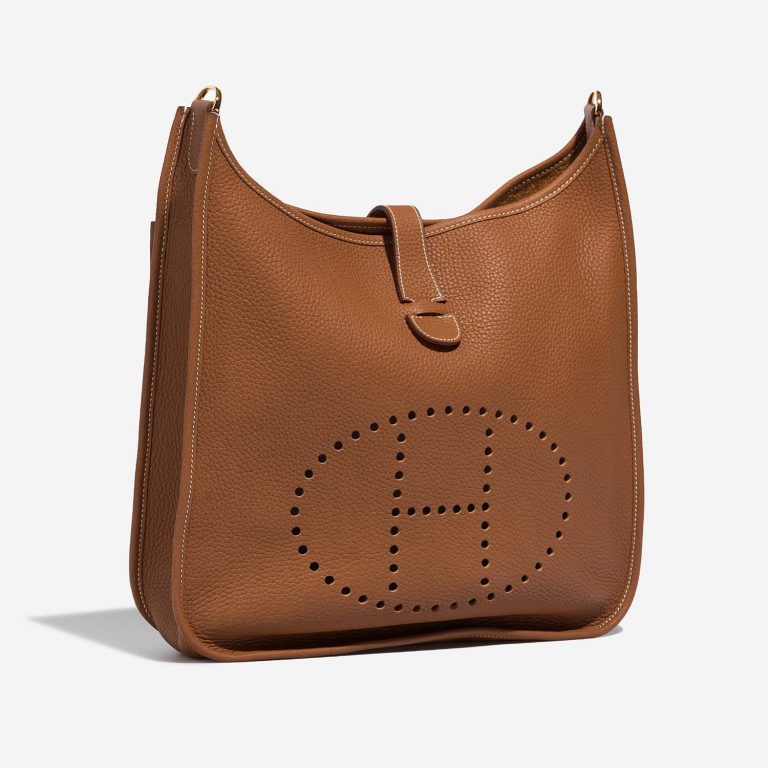 Hermès Evelyne 33 Gold Side Front | Vendez votre sac de créateur sur Saclab.com