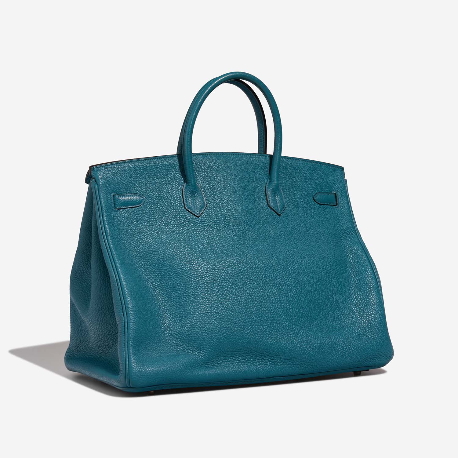 Hermès Birkin 40 Cobalt Side Back | Verkaufen Sie Ihre Designer-Tasche auf Saclab.com