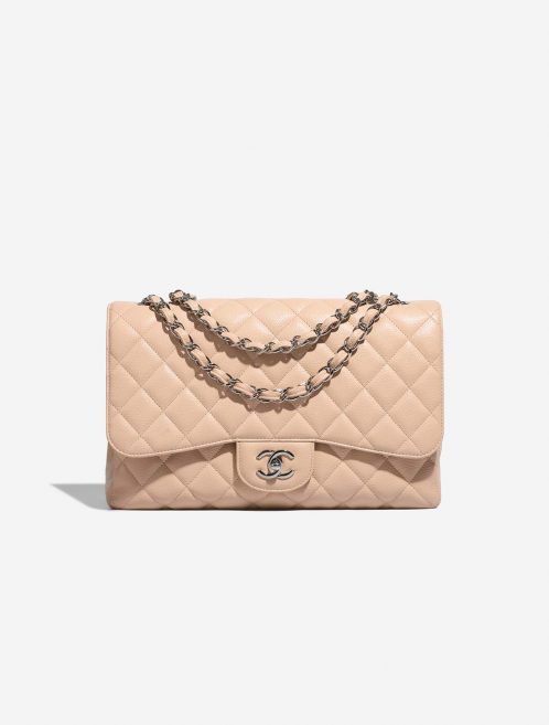 Chanel Timeless Jumbo Beige Front | Vendre votre sac de créateur sur Saclab.com