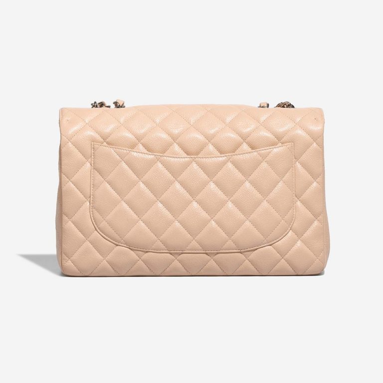 Chanel Timeless Jumbo Beige Back | Verkaufen Sie Ihre Designer-Tasche auf Saclab.com