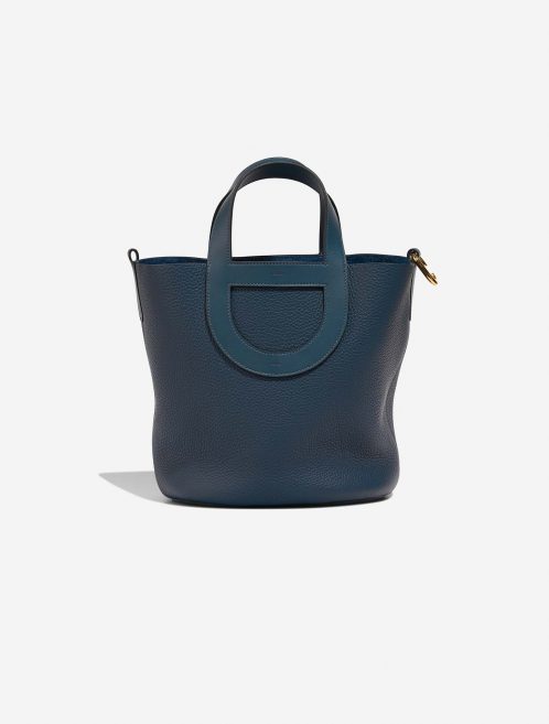 Hermès InTheLoop 23 BleuDePrusse Front  | Sell your designer bag on Saclab.com