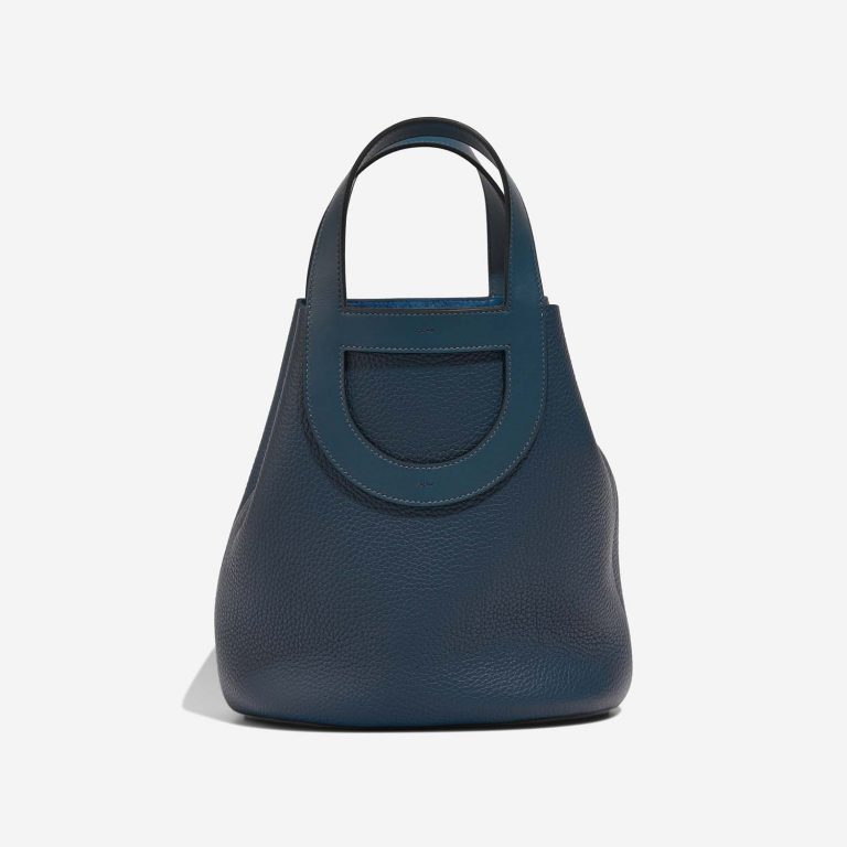 Hermès InTheLoop 23 BleuDePrusse Front | Vendre votre sac de créateur sur Saclab.com