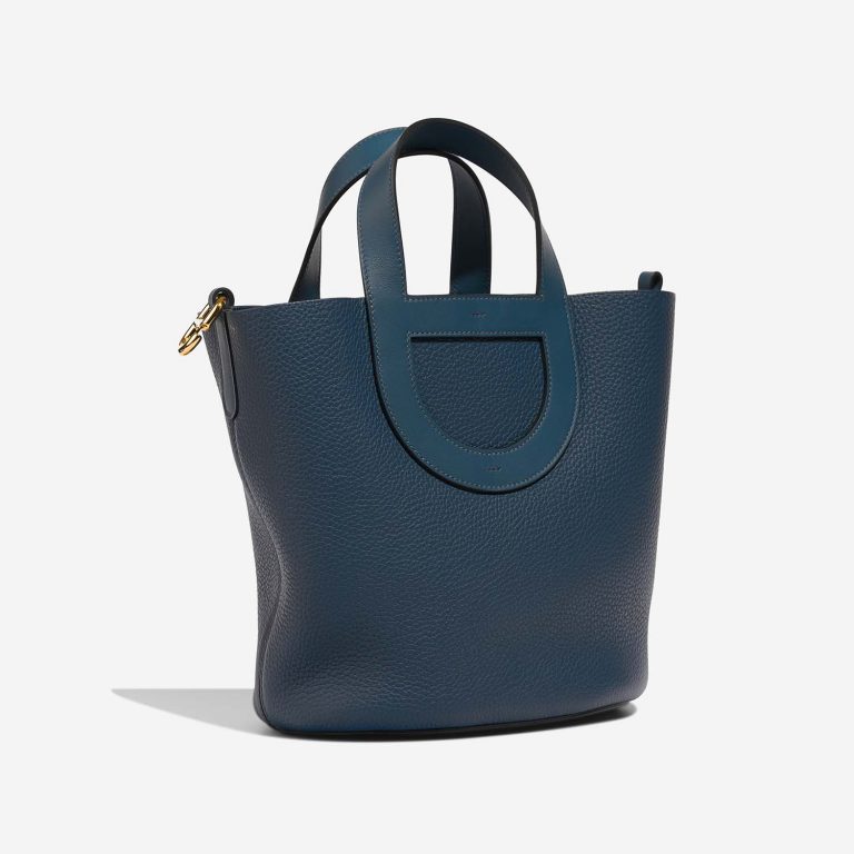 Hermès InTheLoop 23 BleuDePrusse Side Back | Vendez votre sac de créateur sur Saclab.com