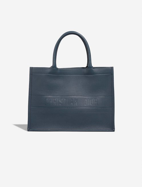 Dior BookTote Medium Blue Front | Verkaufen Sie Ihre Designertasche auf Saclab.com