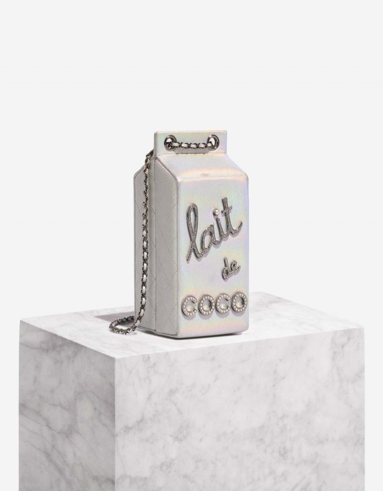 Chanel MilkCarton Silver Front | Vendez votre sac de créateur sur Saclab.com