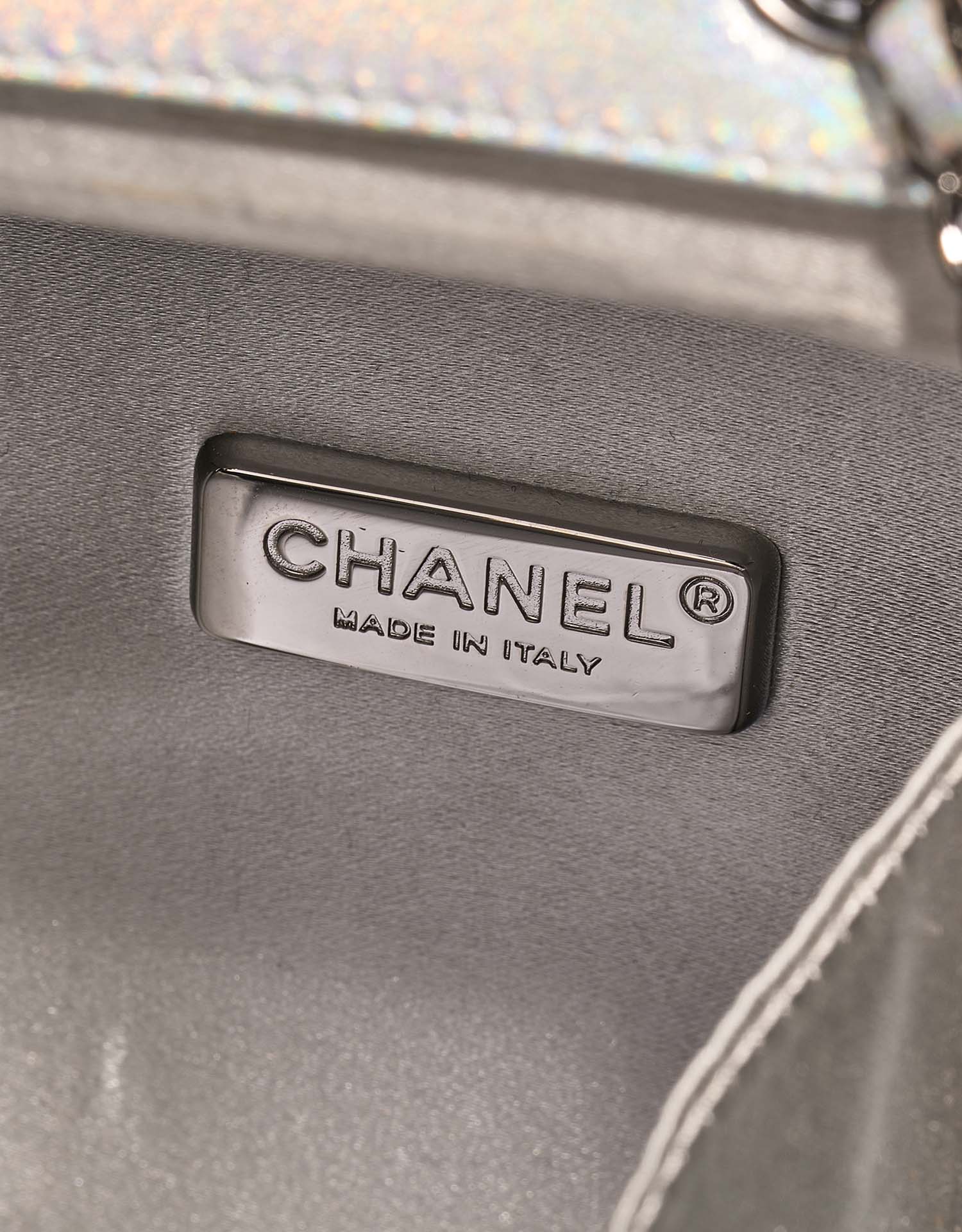 Chanel MilkCarton Silver Logo  | Sell your designer bag on Saclab.com