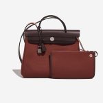 Hermès Herbag 31 Sienne-Ebene Front | Vendez votre sac de créateur sur Saclab.com