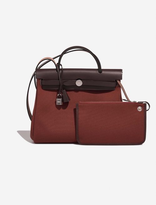 Hermès Herbag 31 Sienne-Ebene Front  | Sell your designer bag on Saclab.com