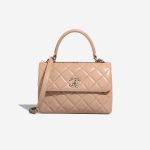 Chanel TrendyCC Medium Beige Front  | Sell your designer bag on Saclab.com