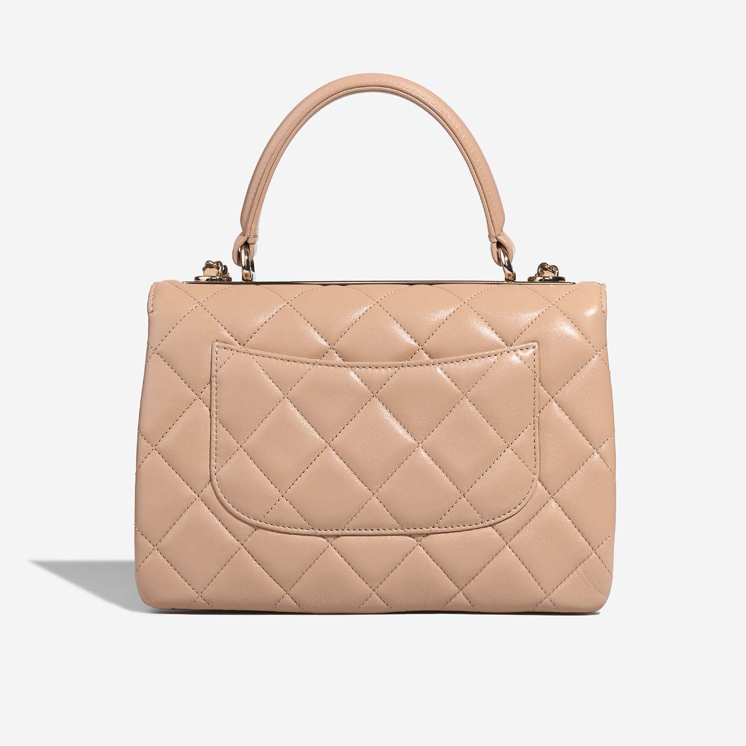 Chanel TrendyCC Medium Beige Back  | Sell your designer bag on Saclab.com