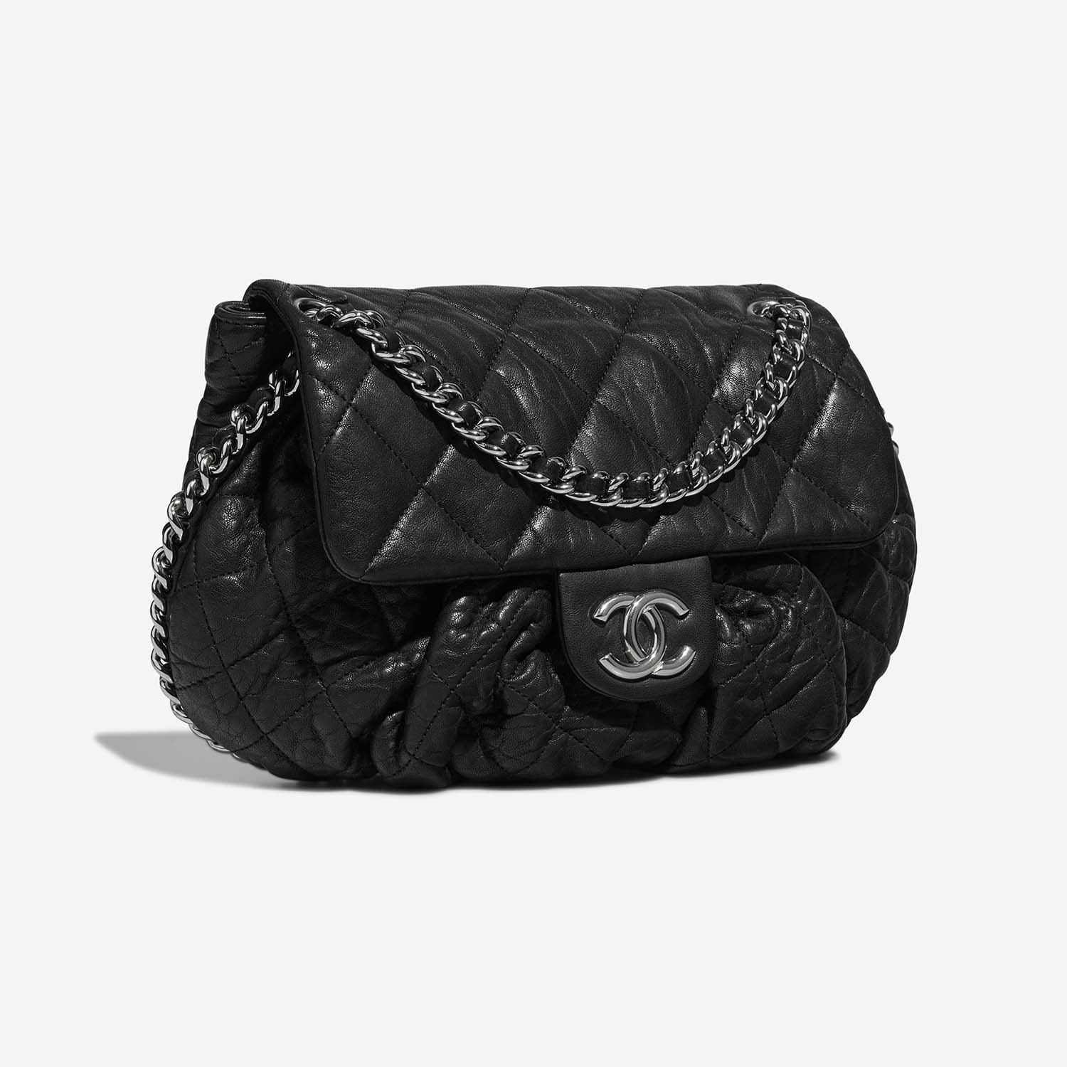 Chanel ChainAround Black Side Front  | Sell your designer bag on Saclab.com