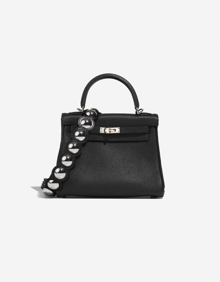 Hermès Strap Black-Silver Closing System  | Sell your designer bag on Saclab.com