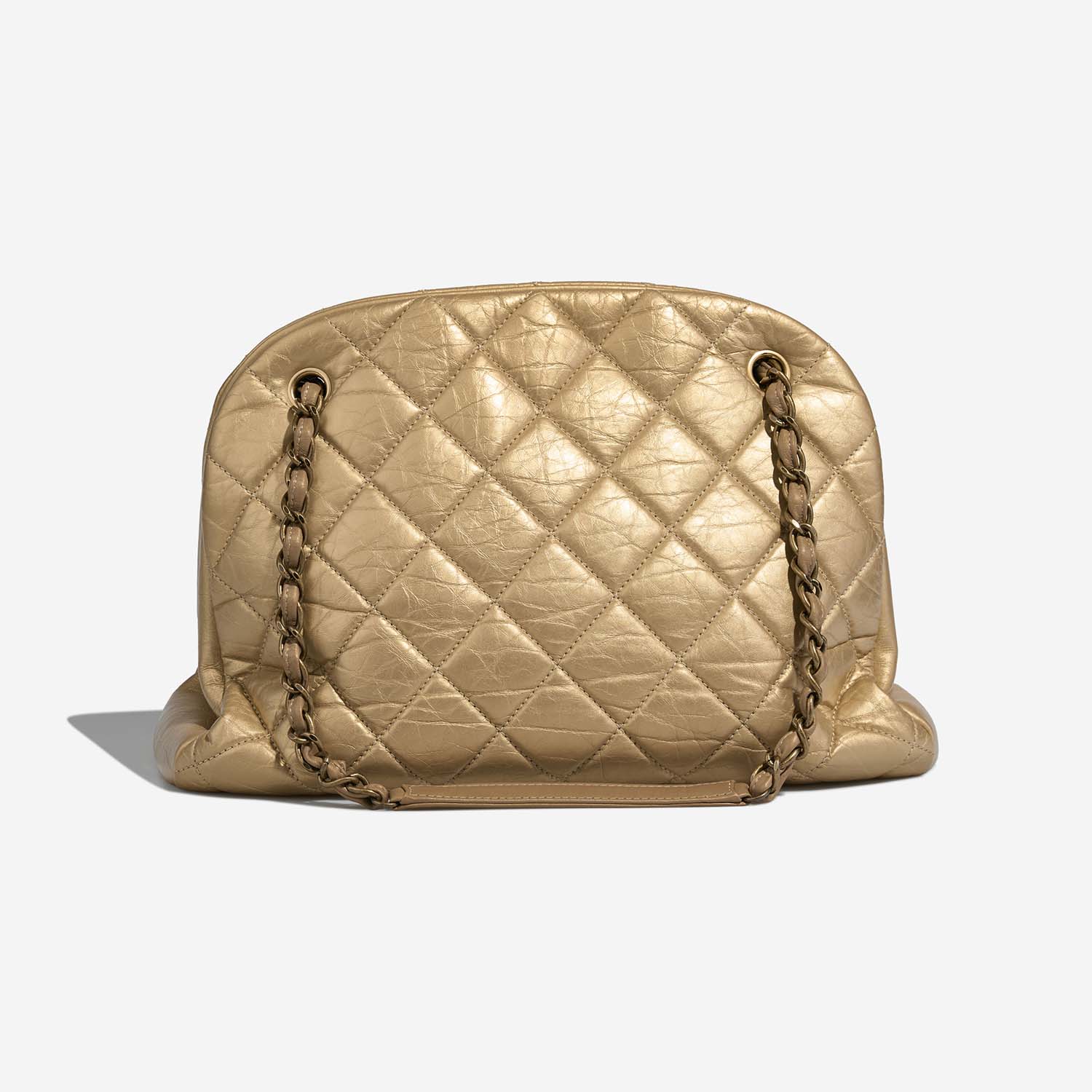 Chanel BowlingMademoiselle Large Gold Back  | Sell your designer bag on Saclab.com