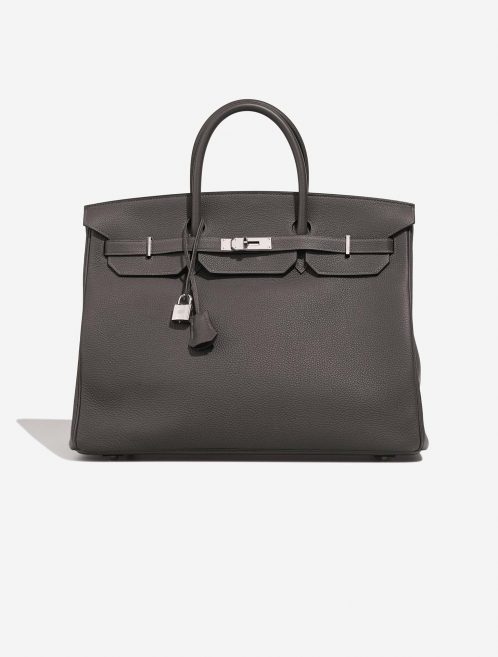 Hermès Birkin 40 GrisMeyer Front | Vendez votre sac de créateur sur Saclab.com