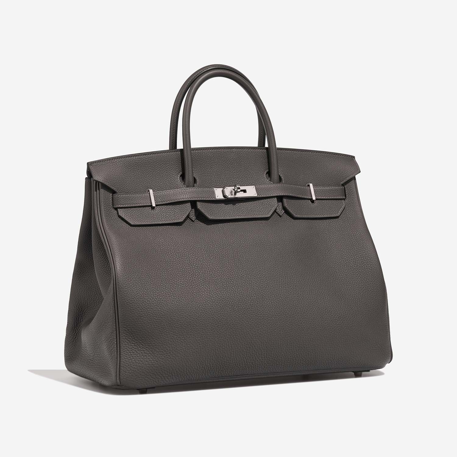 Hermès Birkin 40 GrisMeyer Side Front | Verkaufen Sie Ihre Designer-Tasche auf Saclab.com