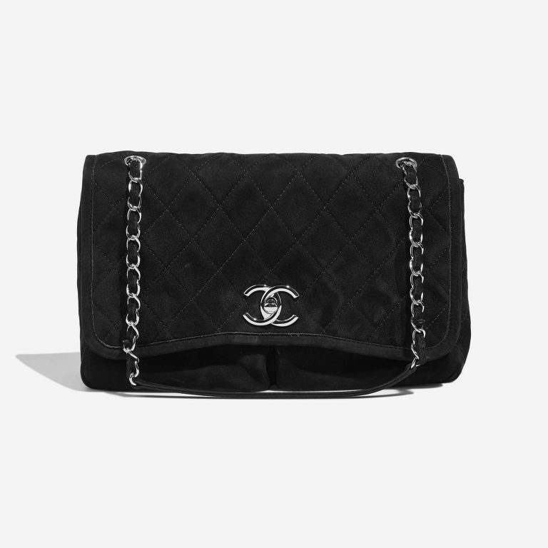 Chanel Timeless Jumbo Black Front  S | Sell your designer bag on Saclab.com