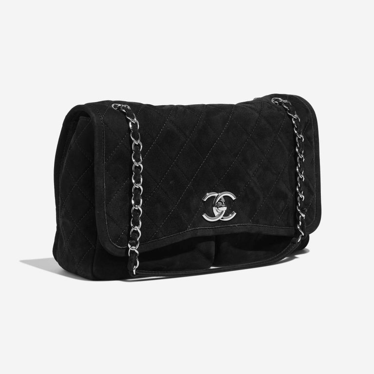 Chanel Timeless Jumbo Black Side Front  | Sell your designer bag on Saclab.com