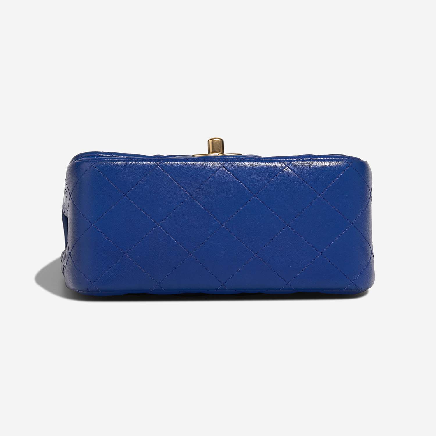 Chanel Timeless MiniSquare Blue Bottom  | Sell your designer bag on Saclab.com