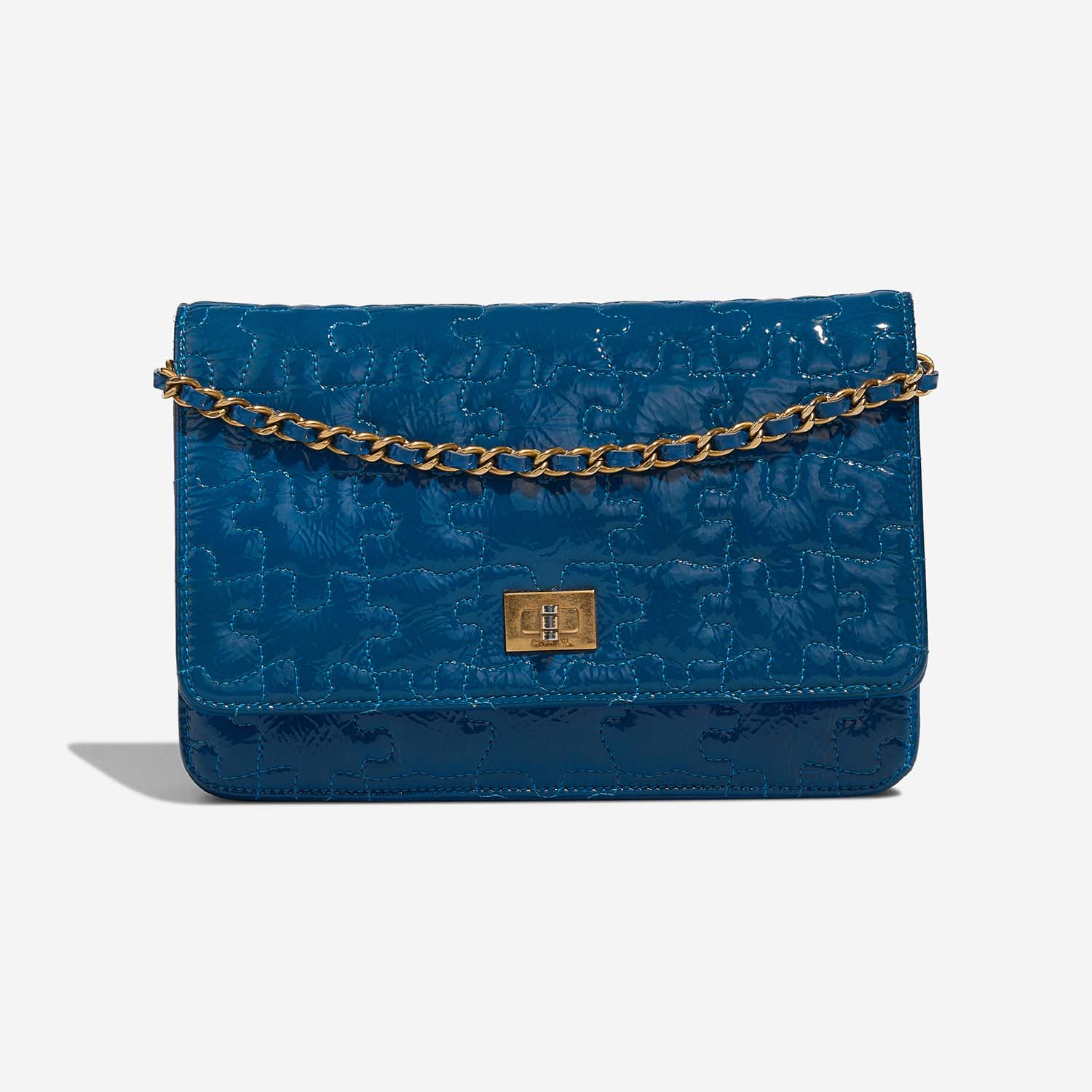 Chanel 255 WOC Blue Front  S | Sell your designer bag on Saclab.com