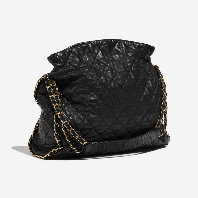 Chanel Shopper Large Black Side Back | Verkaufen Sie Ihre Designer-Tasche auf Saclab.com