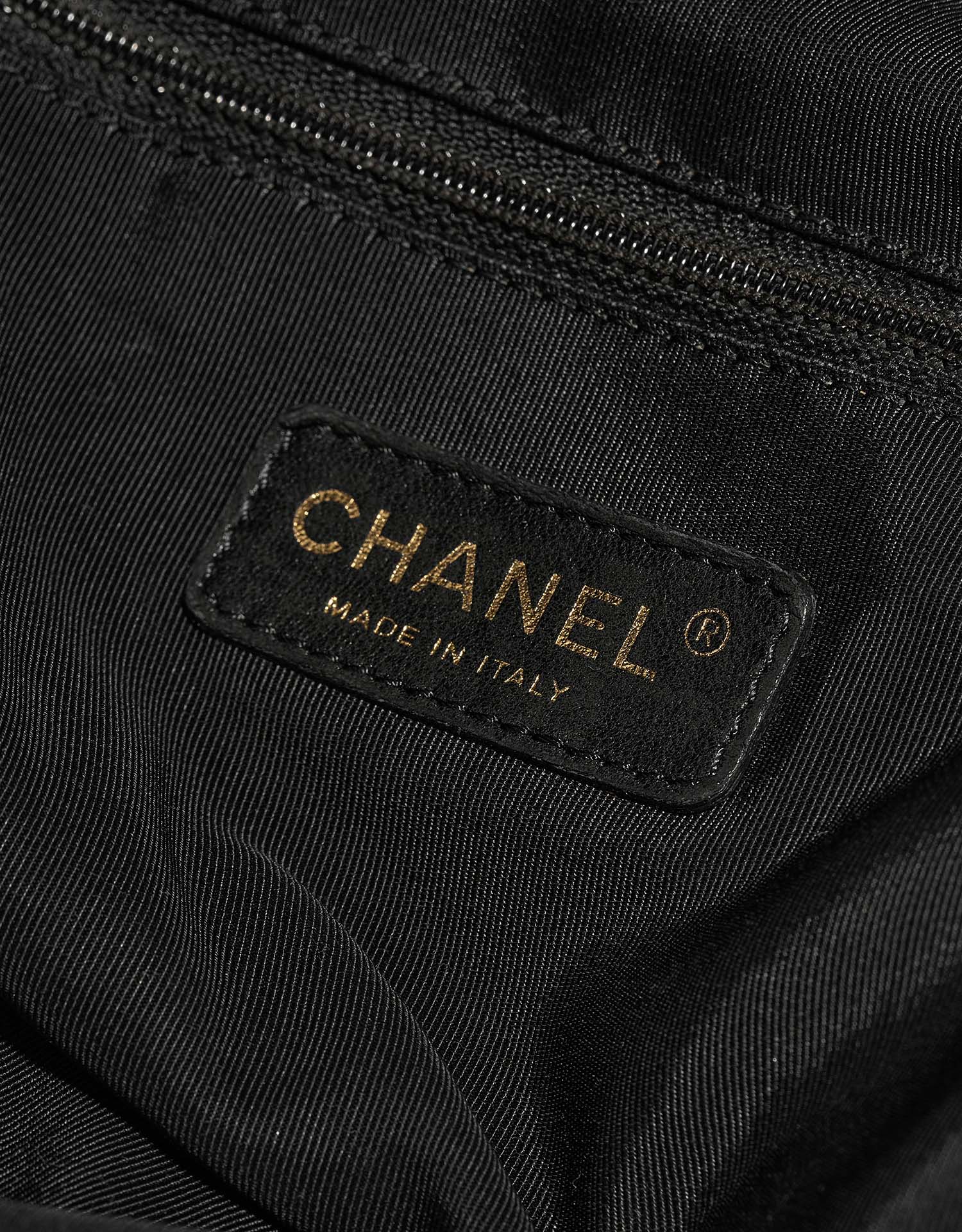 Chanel Shopper Large Black Logo  | Sell your designer bag on Saclab.com