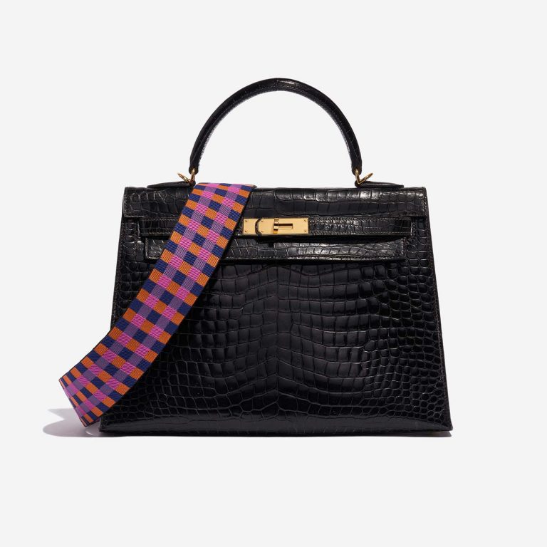 Hermès Strap BleuSaphir-Anemone-Capucine-Noir Closing System  S | Sell your designer bag on Saclab.com