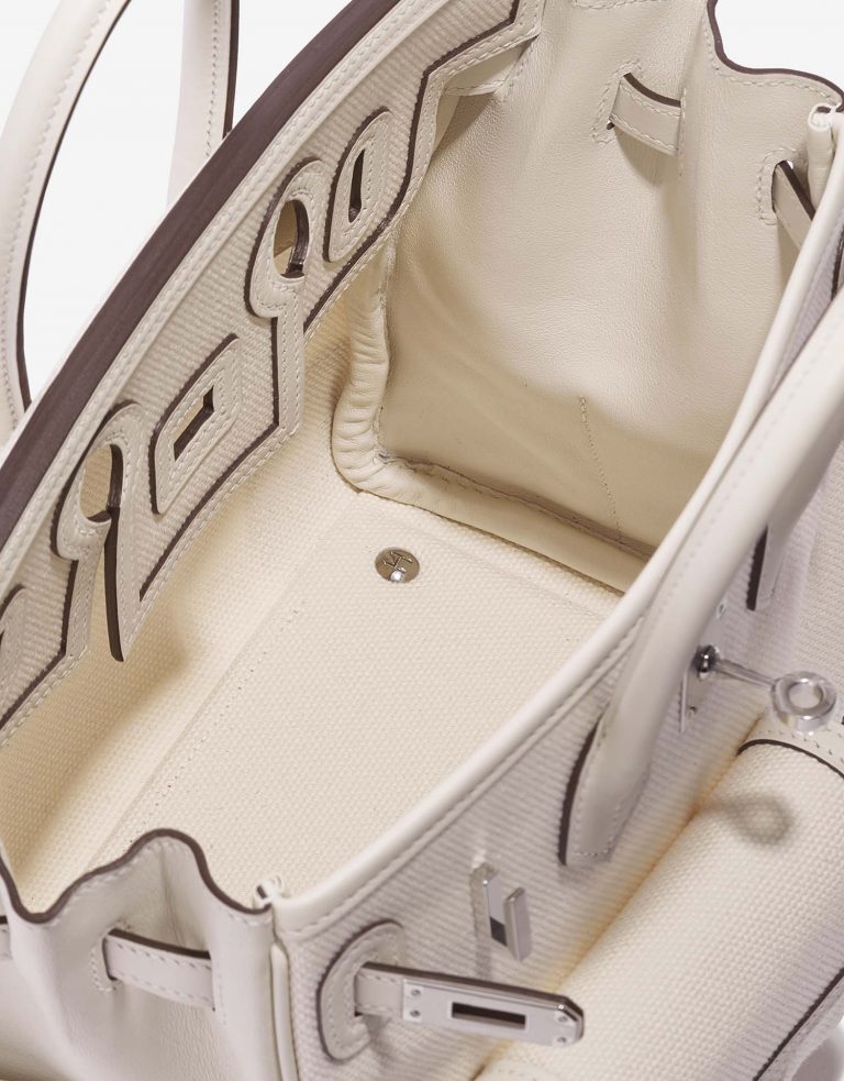Hermès BirkinCargo 25 Nata Inside  | Sell your designer bag on Saclab.com