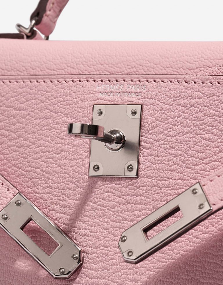 Hermès Kelly Mini RoseSakura Logo  | Sell your designer bag on Saclab.com