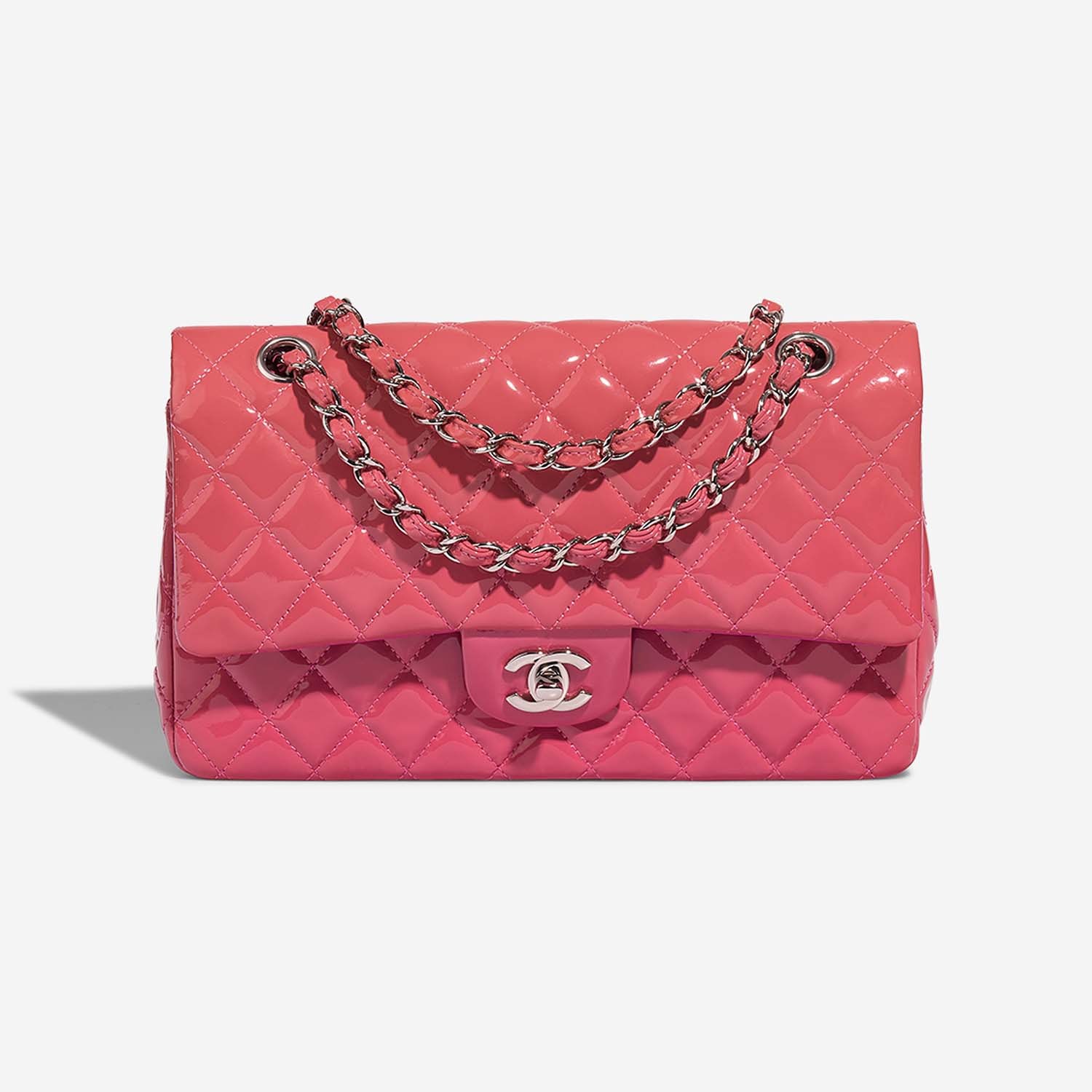 Chanel Timeless Medium HotPink-Fuchsia Front  S | Sell your designer bag on Saclab.com