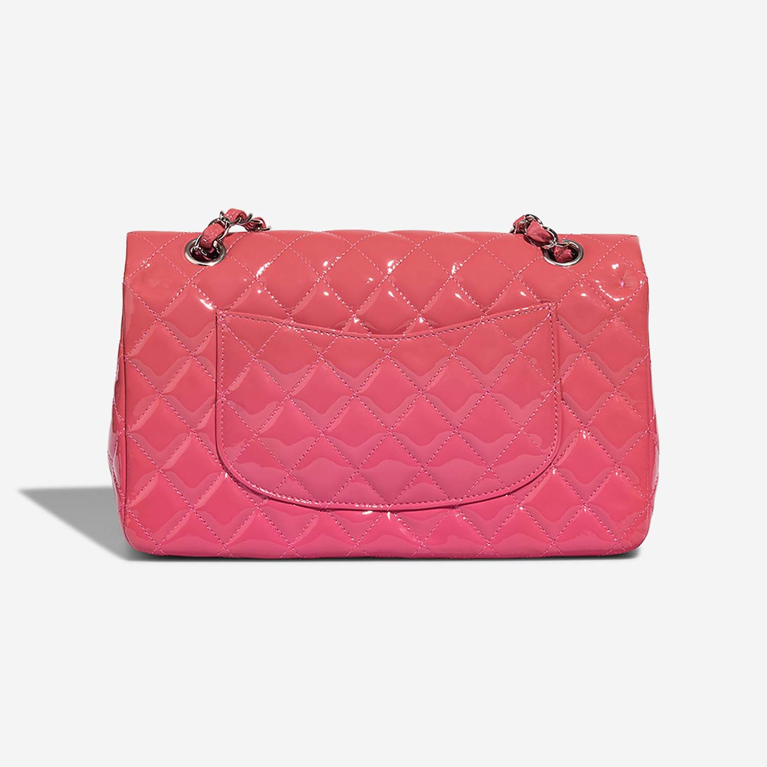 Chanel Timeless Medium HotPink-Fuchsia Back  | Sell your designer bag on Saclab.com