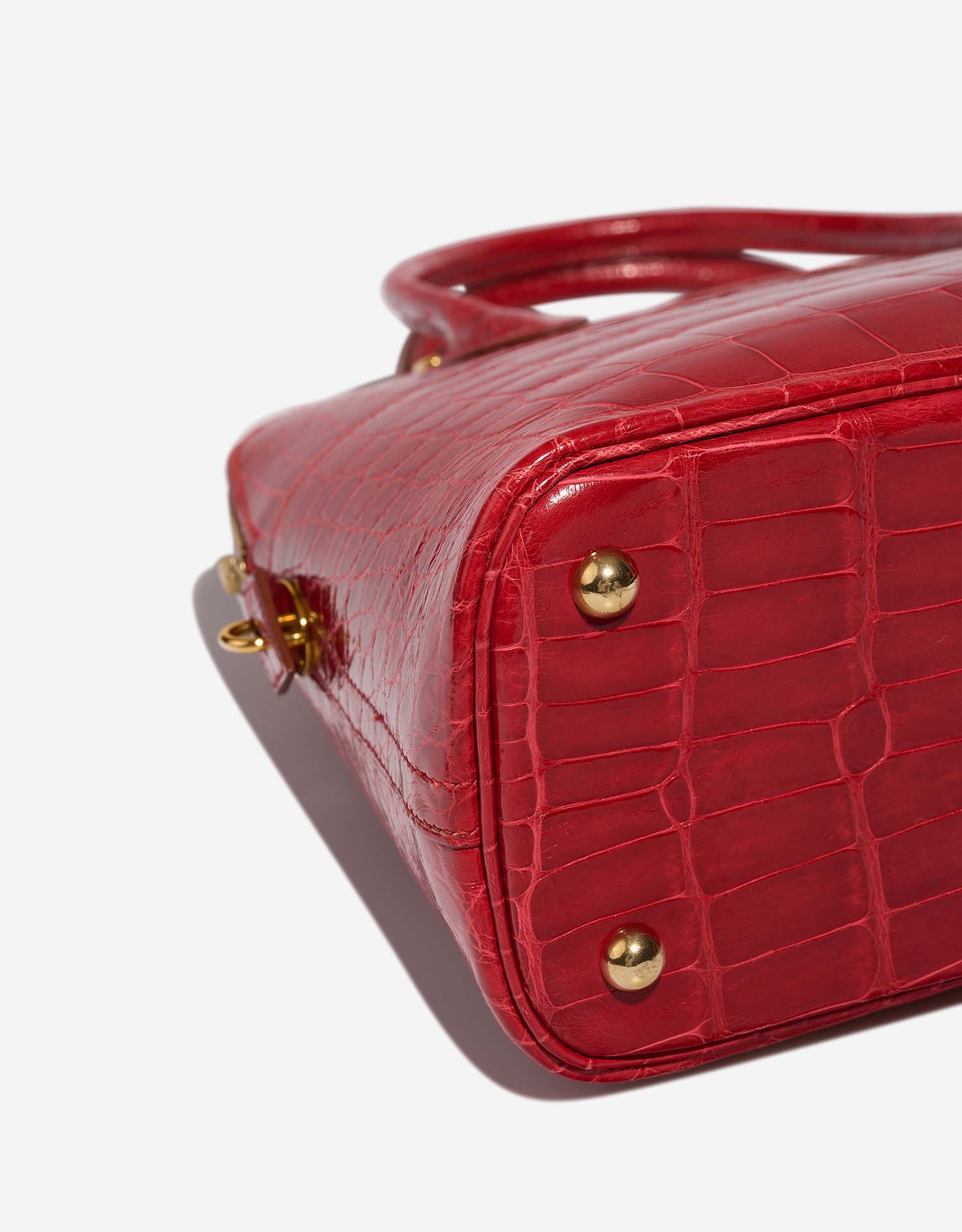 Hermès Bolide 31 Braise signs of wear| Sell your designer bag on Saclab.com