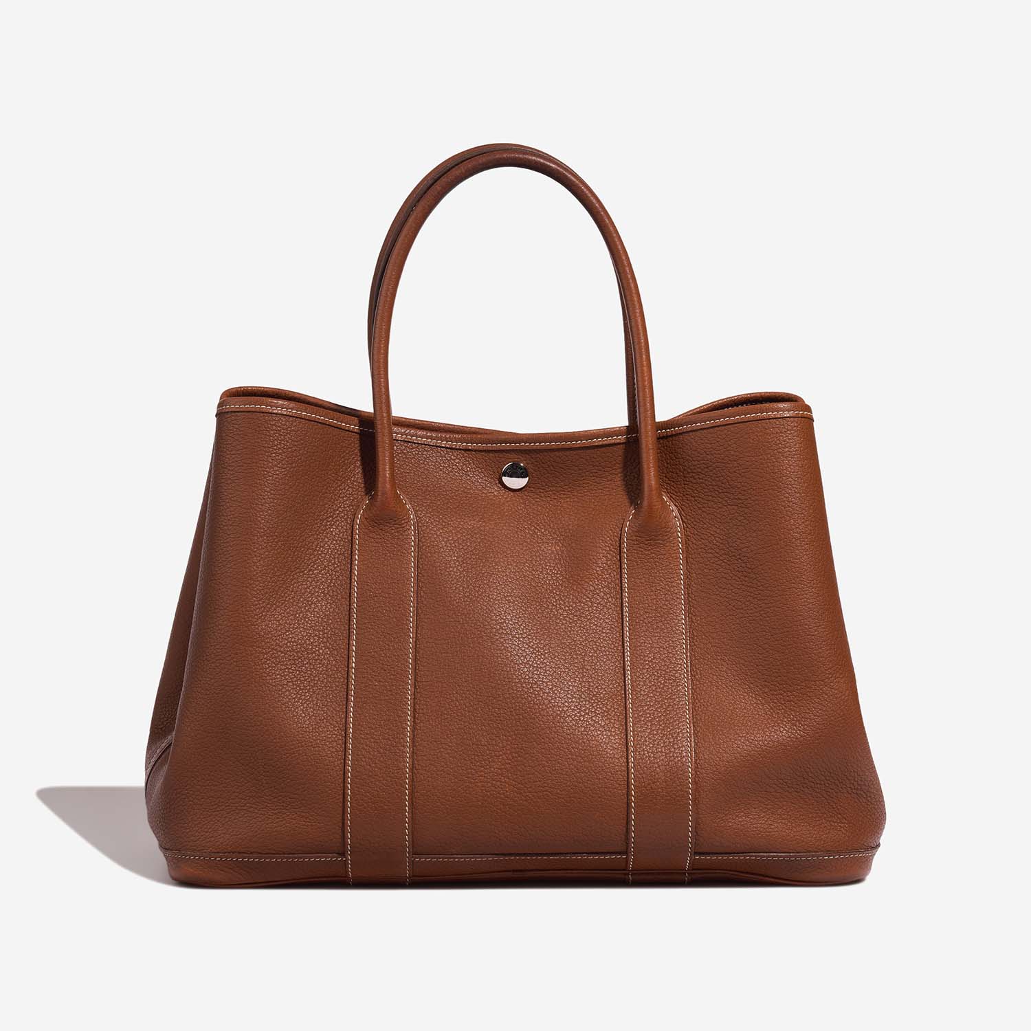 Hermès GardenParty 36 Fauve Back  | Sell your designer bag on Saclab.com