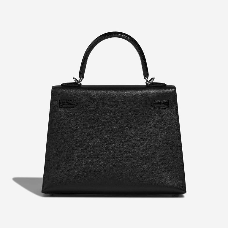 Hermès Kelly 25 Black Back  | Sell your designer bag on Saclab.com