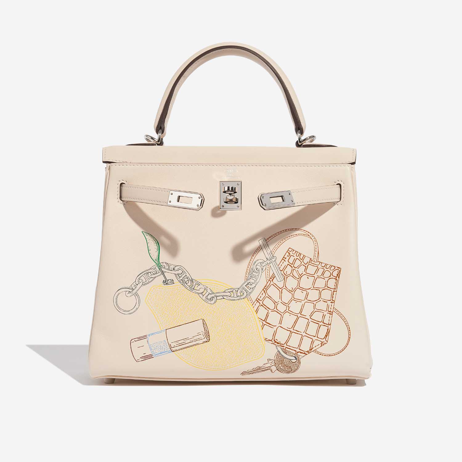 Hermès KellyInAndOut 25 Nata 3FO S | Sell your designer bag on Saclab.com