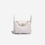 Hermès Lindy Mini NewWhite Front  | Sell your designer bag on Saclab.com